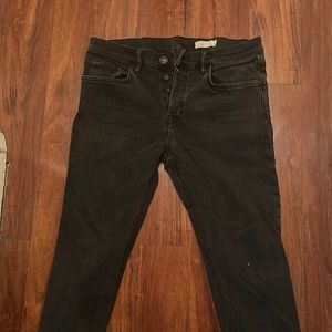 All saints mens cigarette jeans size 34